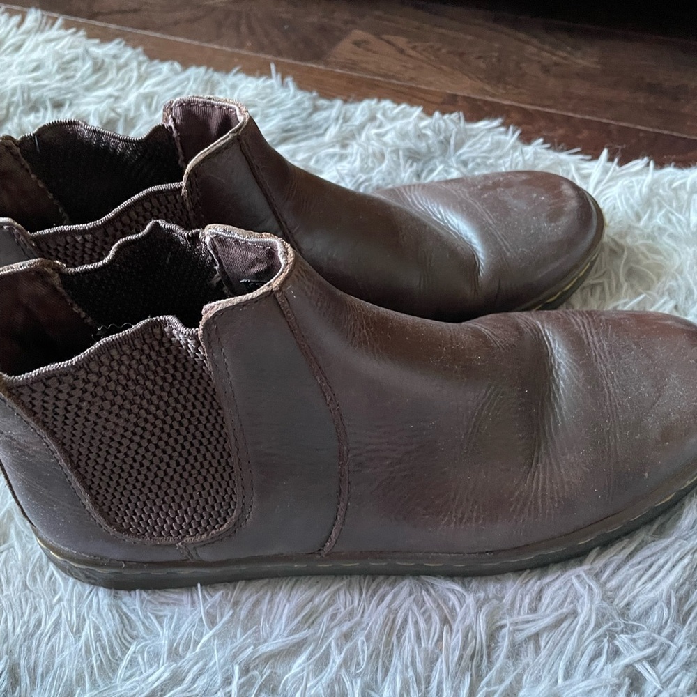 Dr. Martens Dark Brown Ankle Booties - Picture 4 of 6